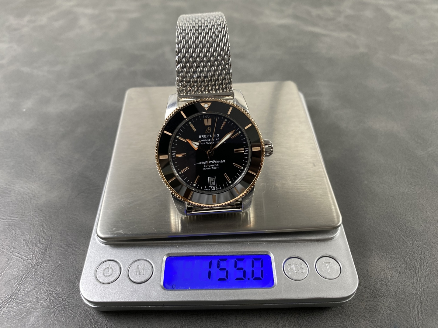 Breitling Superocean Heritage Rubber strap 42 mm GF Factory Configuration 5942F3 1:1 Superclone - Image 4