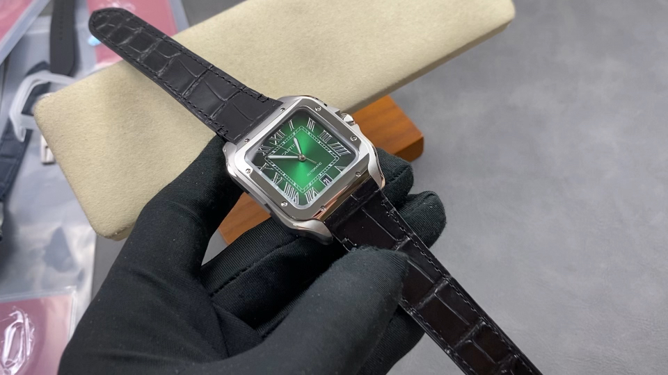 Cartier Santos 39.8 mm THB Factory Configuration E3AE8B 1:1 Superclone