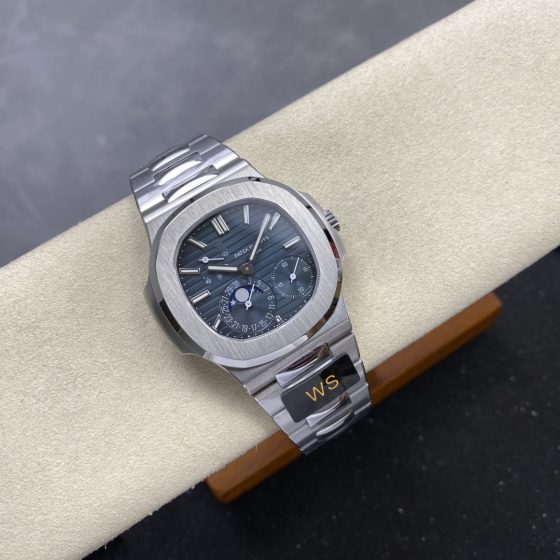 Patek Philippe Nautilus 5712 Rose-gold tone Gold dial 40 mm Moon phase WS Factory Configuration ACD19D 1:1 Superclone