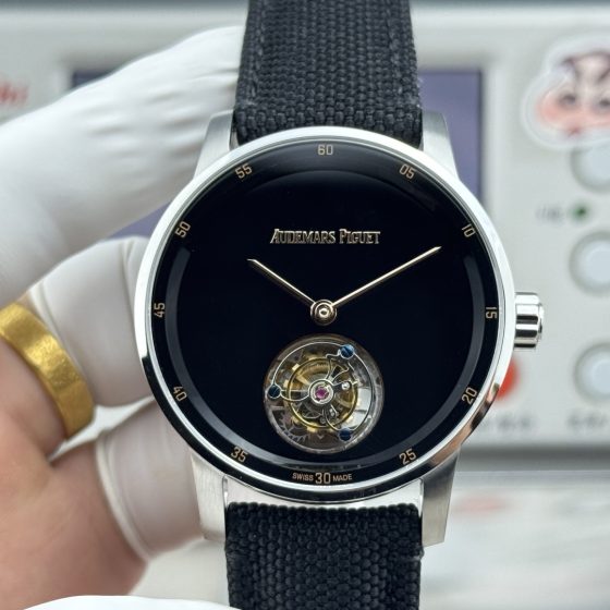 Audemars Piguet Code 11.59 26396 Stainless steel Fabric strap 42 mm Tourbillon Configuration 50F41F 1:1 Superclone