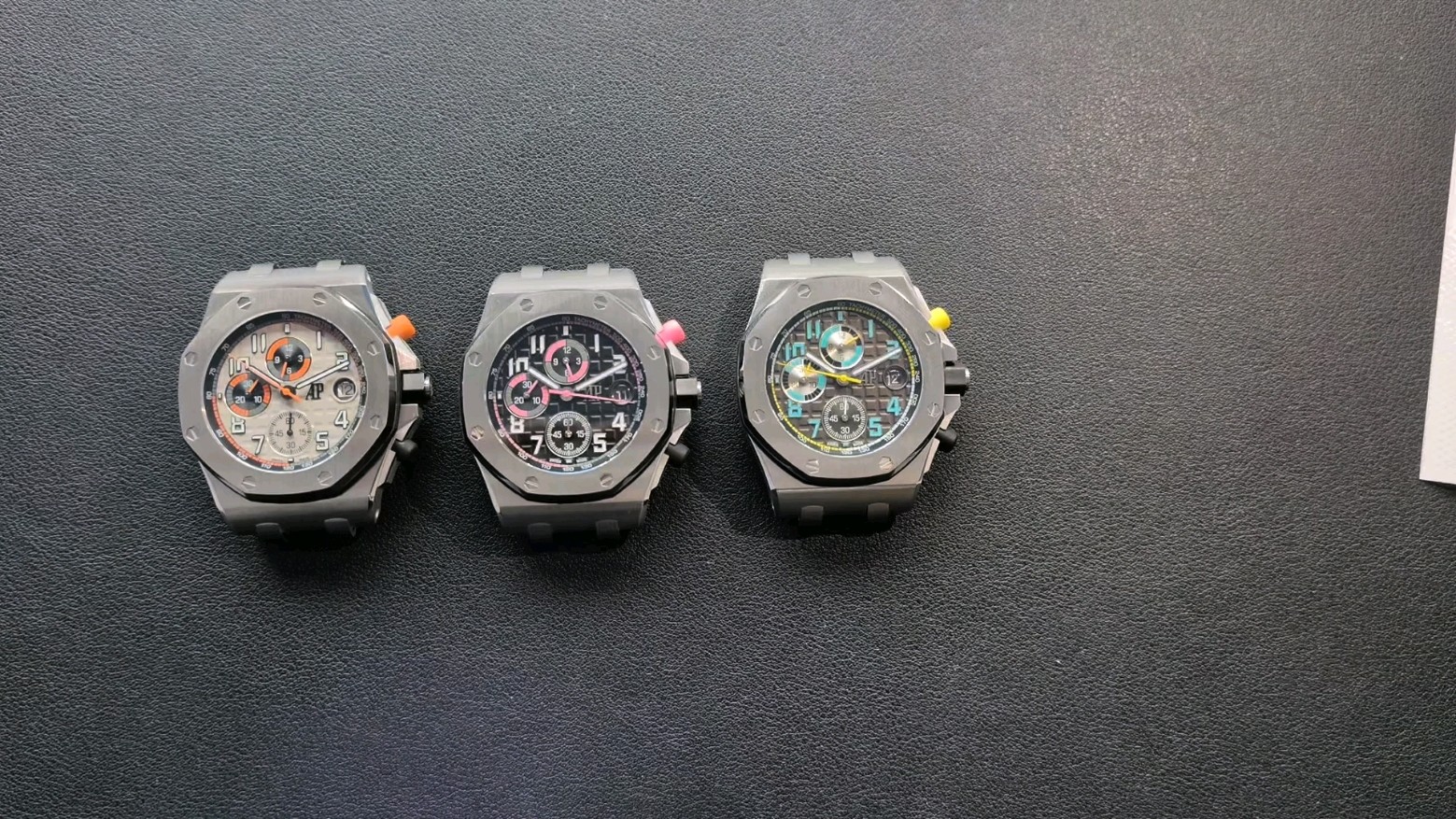 Audemars Piguet Royal Oak Offshore 26238 Stainless steel Rubber strap 42 mm Chronograph LS Factory Configuration B6A483 1:1 Superclone