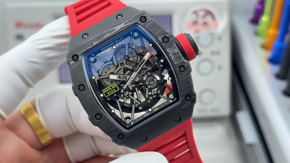 Richard Mille RM 035 RM35-02 Black dial Rubber strap Configuration 1970B0 1:1 Superclone