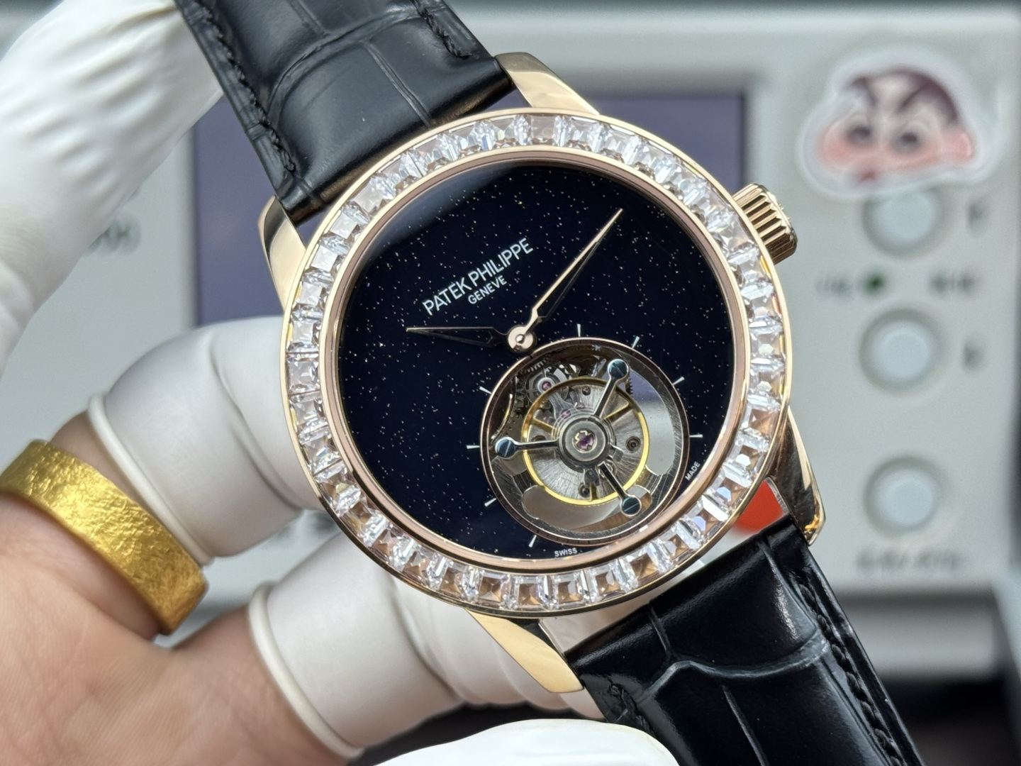 Patek Philippe Grand Complications 42 mm Tourbillon Manual-wind Configuration C02A6D 1:1 Superclone - Image 7