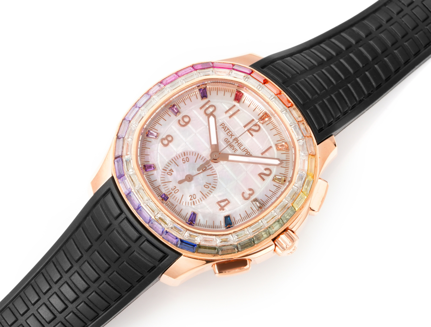 Patek Philippe Aquanaut Luce 7968/300R-001 Rainbow Chronograph 1:1 Superclone - Image 28