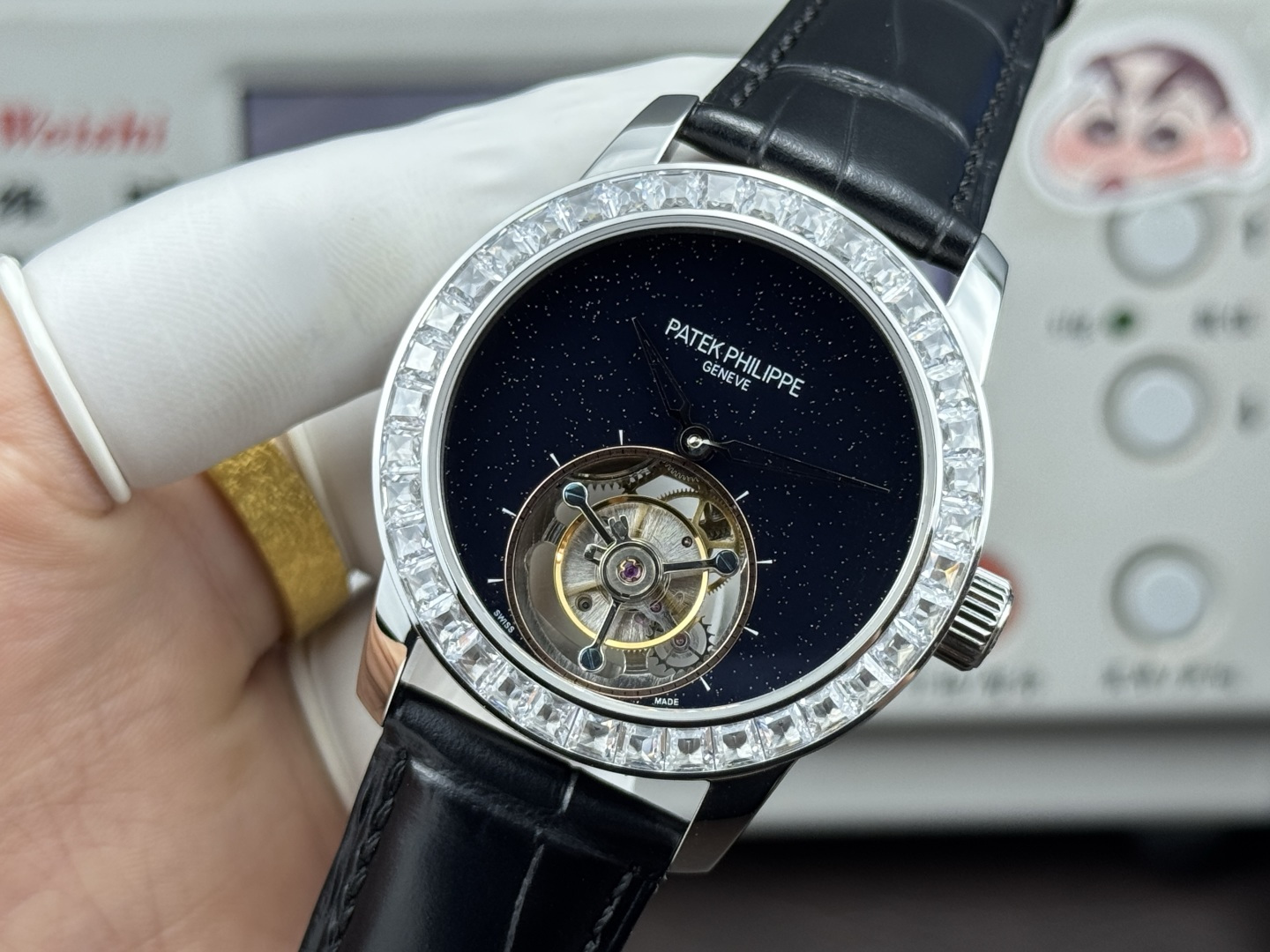 Patek Philippe Grand Complications 42 mm Tourbillon Manual-wind Configuration 38B987 1:1 Superclone - Image 2