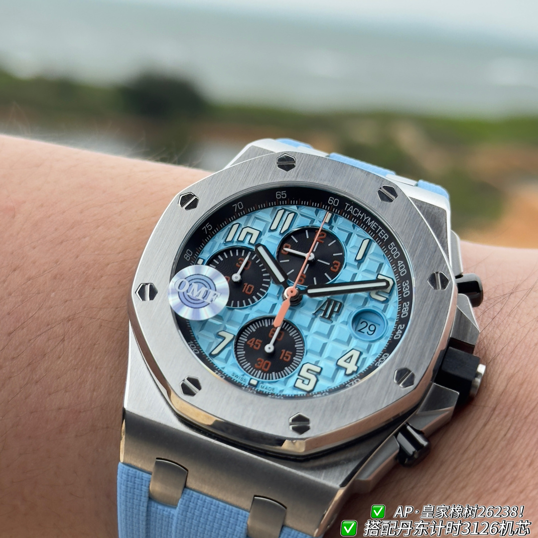 Audemars Piguet Royal Oak Offshore 26238 Stainless-steel bracelet Automatic OMF Factory Configuration 889BDD 1:1 Superclone - Image 5
