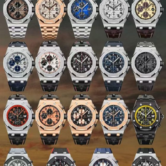 Audemars Piguet Royal Oak Offshore 26470 Stainless steel Rubber strap 42 mm Chronograph LS Factory Configuration DD710C 1:1 Superclone