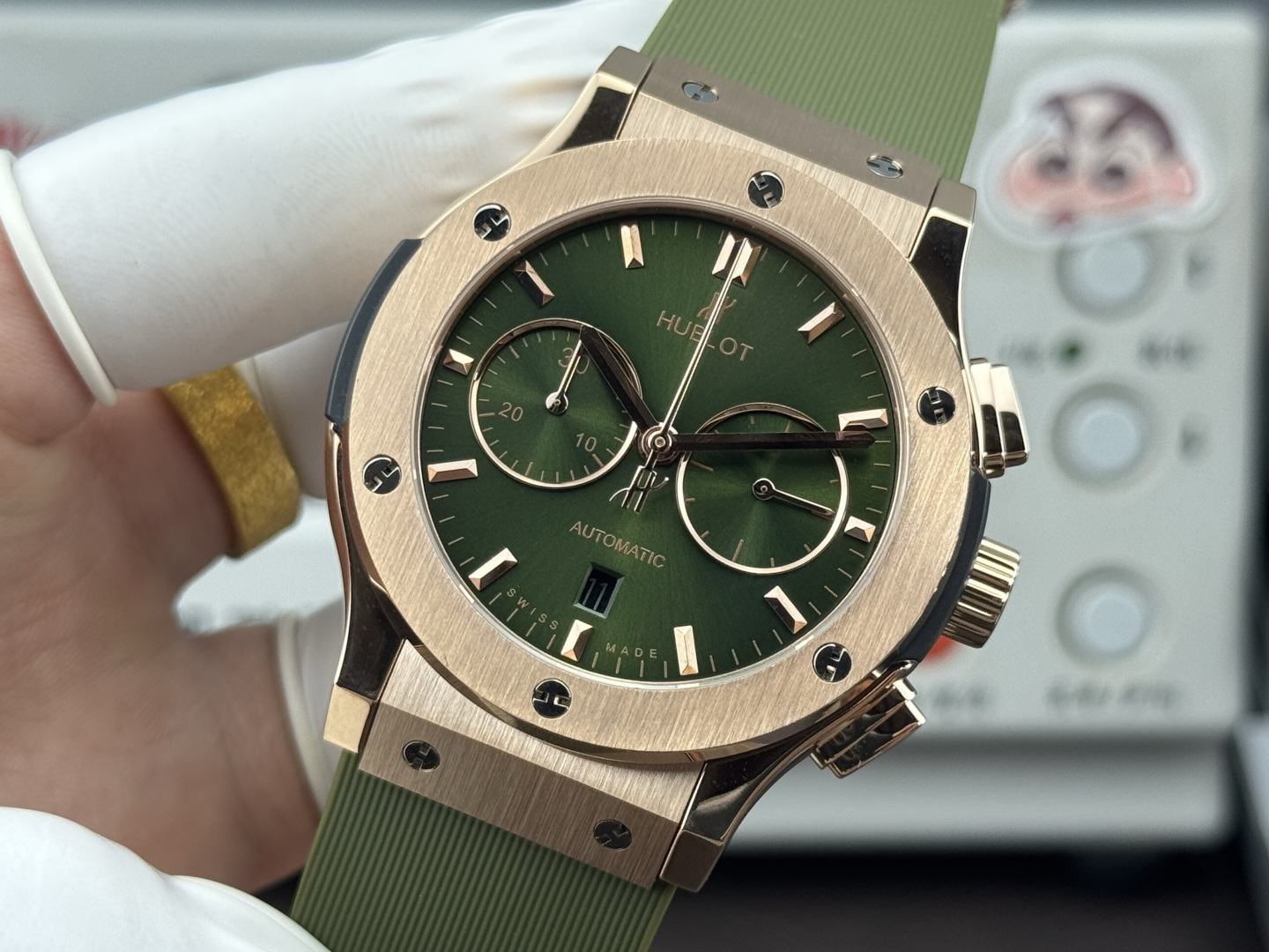 Hublot Classic Fusion Stainless steel 45 mm Chronograph Configuration 4DE7F6 1:1 Superclone - Image 7