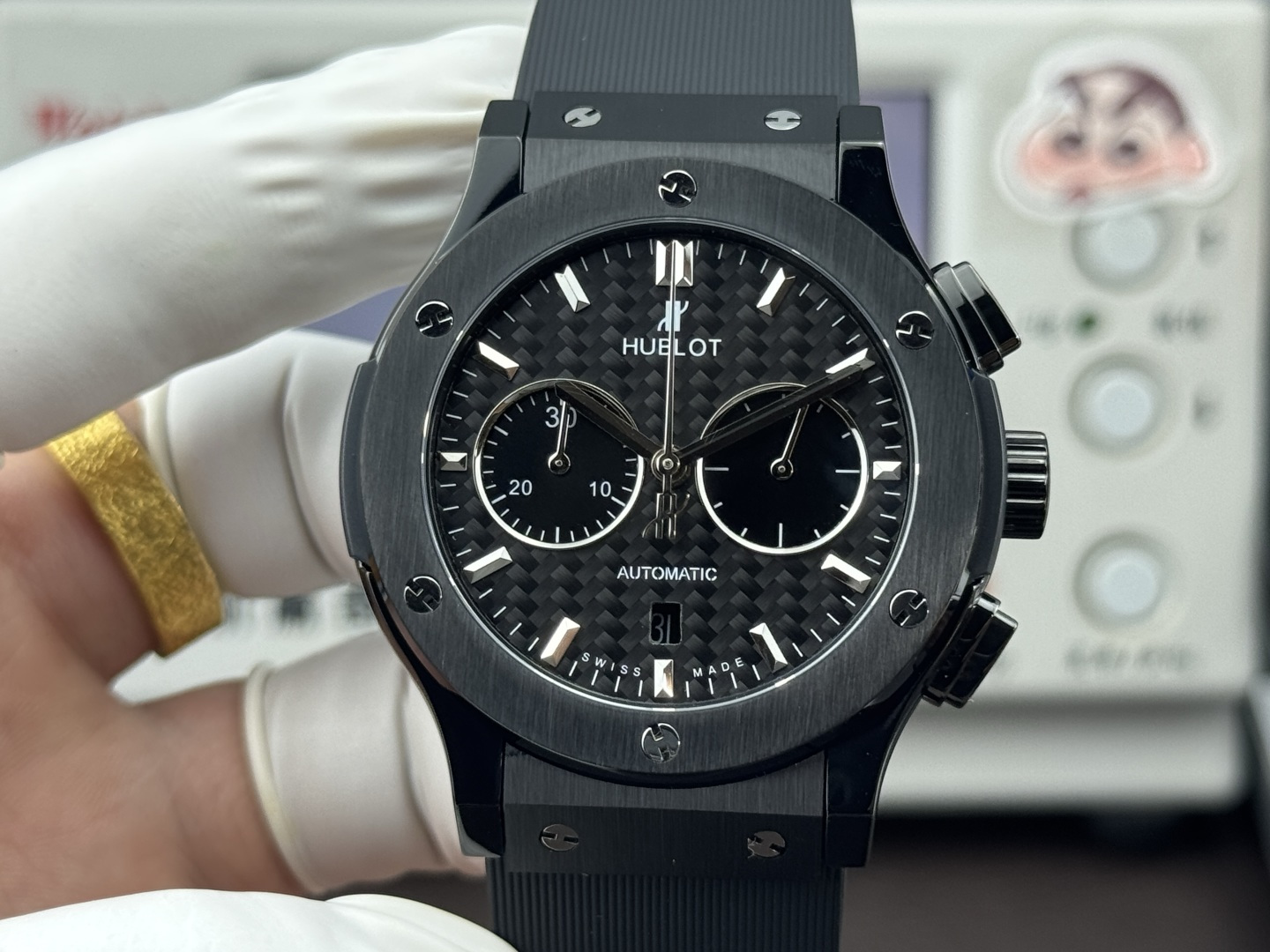 Hublot Classic Fusion Stainless steel 45 mm Chronograph Configuration 63EC12 1:1 Superclone - Image 7