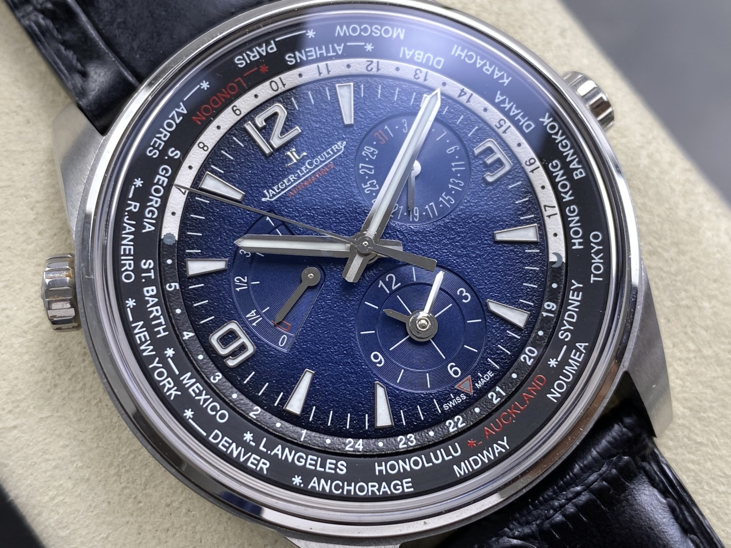 Jaeger-LeCoultre Polaris 42 mm World time ZF Factory Configuration 070C09 1:1 Superclone - Image 11