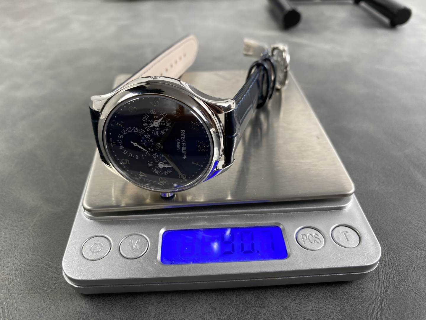 Patek Philippe Grand Complications Leather strap 39 mm Moon phase Automatic 3K Factory Configuration 3639D6 1:1 Superclone - Image 5