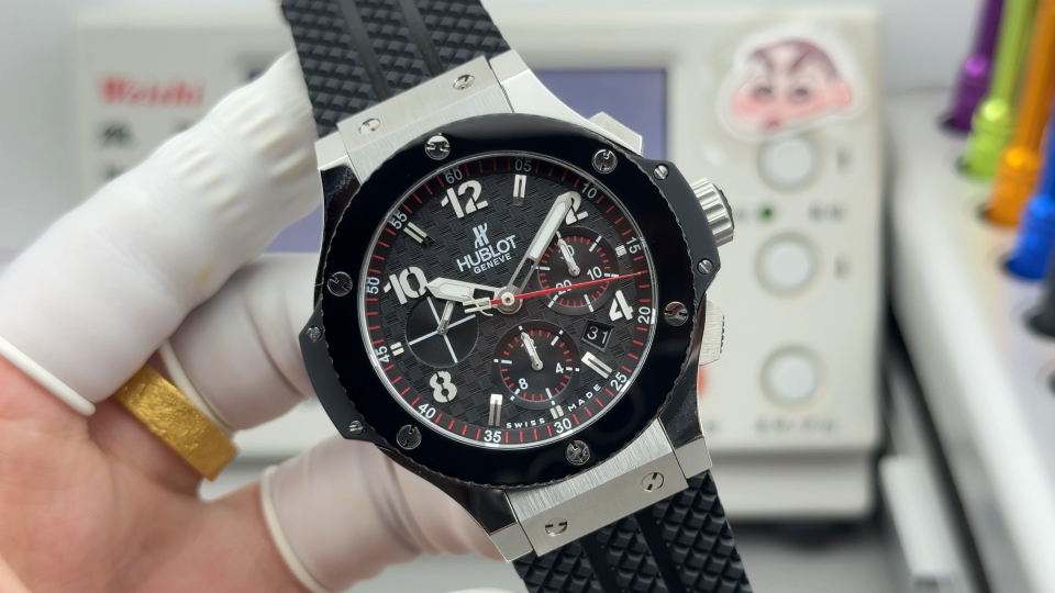 Hublot Big Bang Rubber strap 44 mm Chronograph Configuration F37767 1:1 Superclone