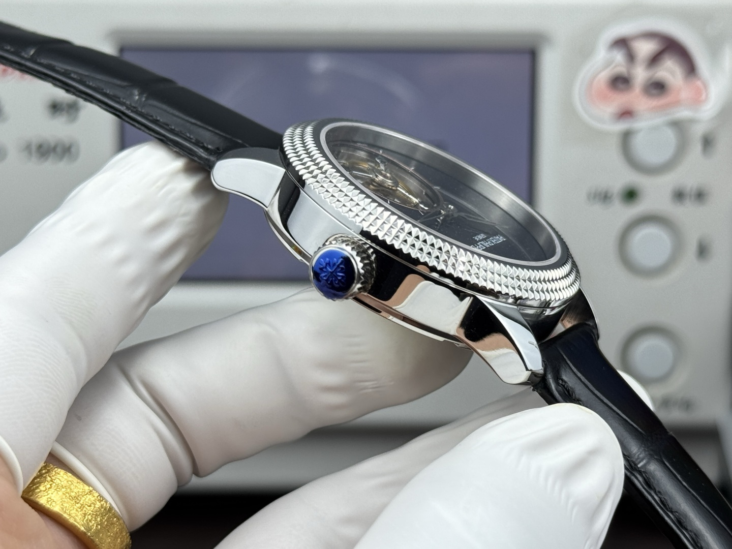 Patek Philippe Grand Complications 42 mm Tourbillon Manual-wind Configuration F09B8B 1:1 Superclone - Image 2
