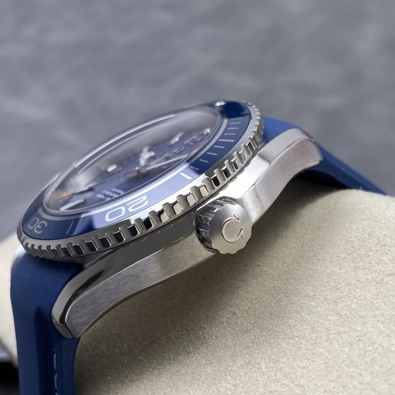 Omega Seamaster Rubber strap 45.5 mm GMT / dual time Configuration 690B3E 1:1 Superclone