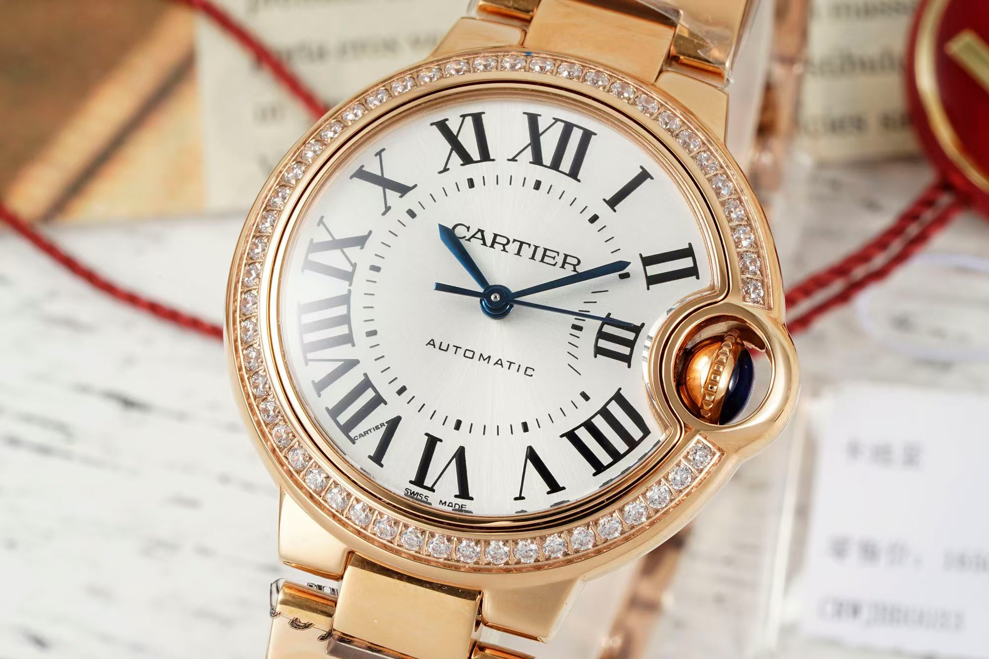 Cartier Ballon Bleu 33 mm 311347 1:1 Superclone - Image 8