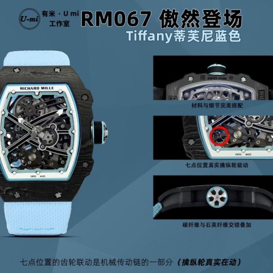 Richard Mille RM 067 RM67-02 UMI Factory Configuration B84783 1:1 Superclone