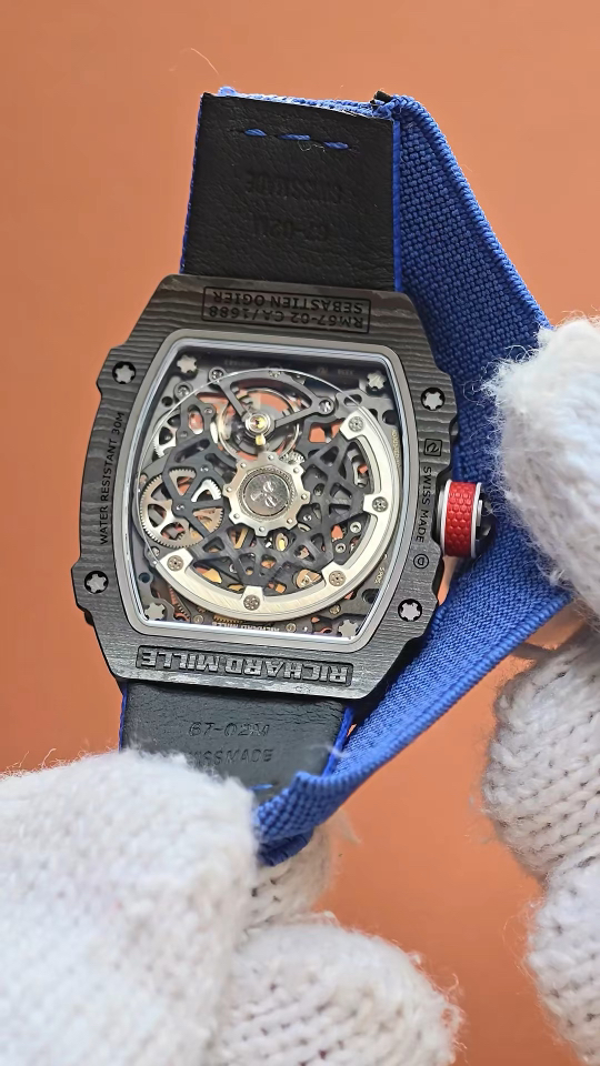 Richard Mille RM 067 RM67-02 Skeleton / openworked Configuration 3DCEAA 1:1 Superclone