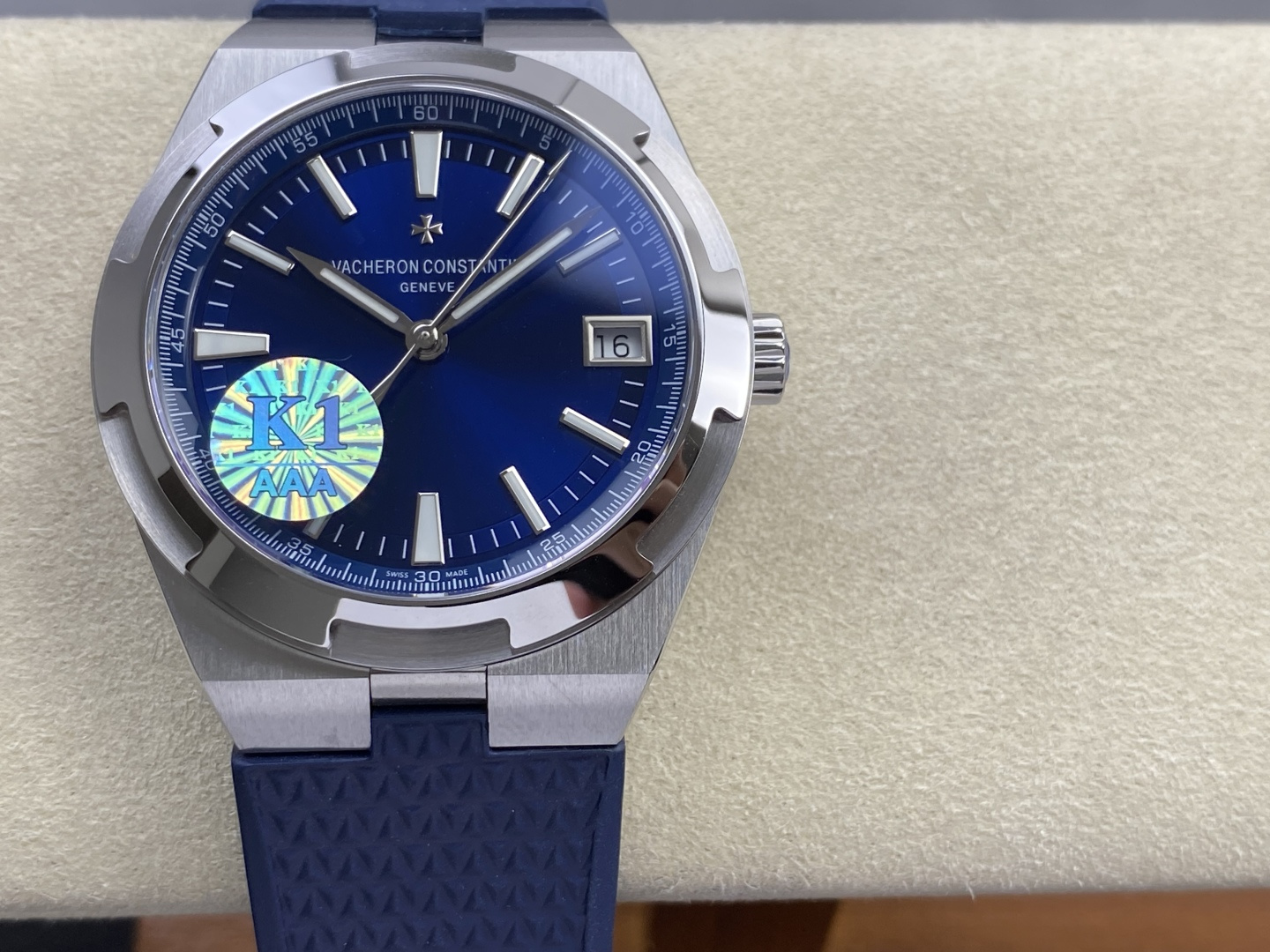 Vacheron Constantin Overseas 4500V Stainless steel Rose Stainless-steel bracelet K1 Factory Configuration 3A012E 1:1 Superclone - Image 7