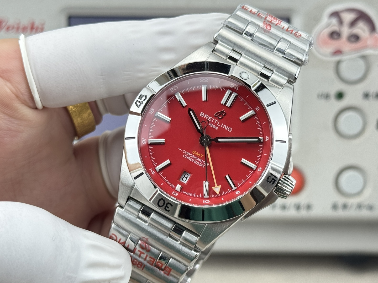 Breitling Chronomat A32398101M1A1 Stainless steel Stainless-steel bracelet 1:1 Superclone - Image 20
