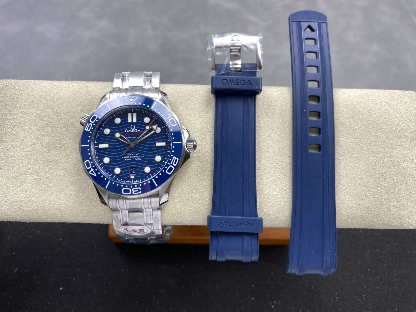Omega Seamaster Diver 300M Green 42 mm Configuration 3C39CB 1:1 Superclone - Image 6