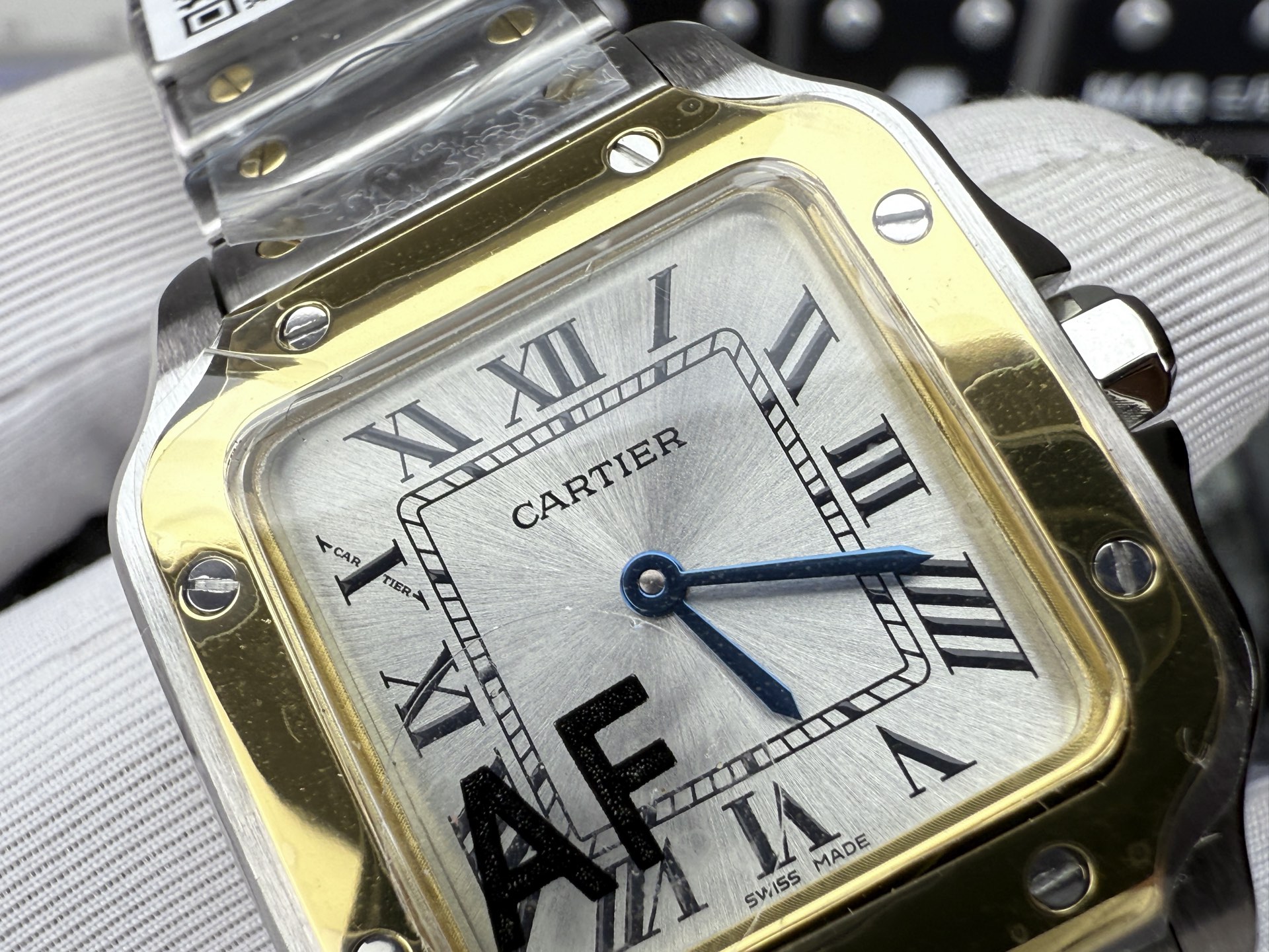 Cartier Santos 27 mm AF Factory Configuration 8F229E 1:1 Superclone - Image 3
