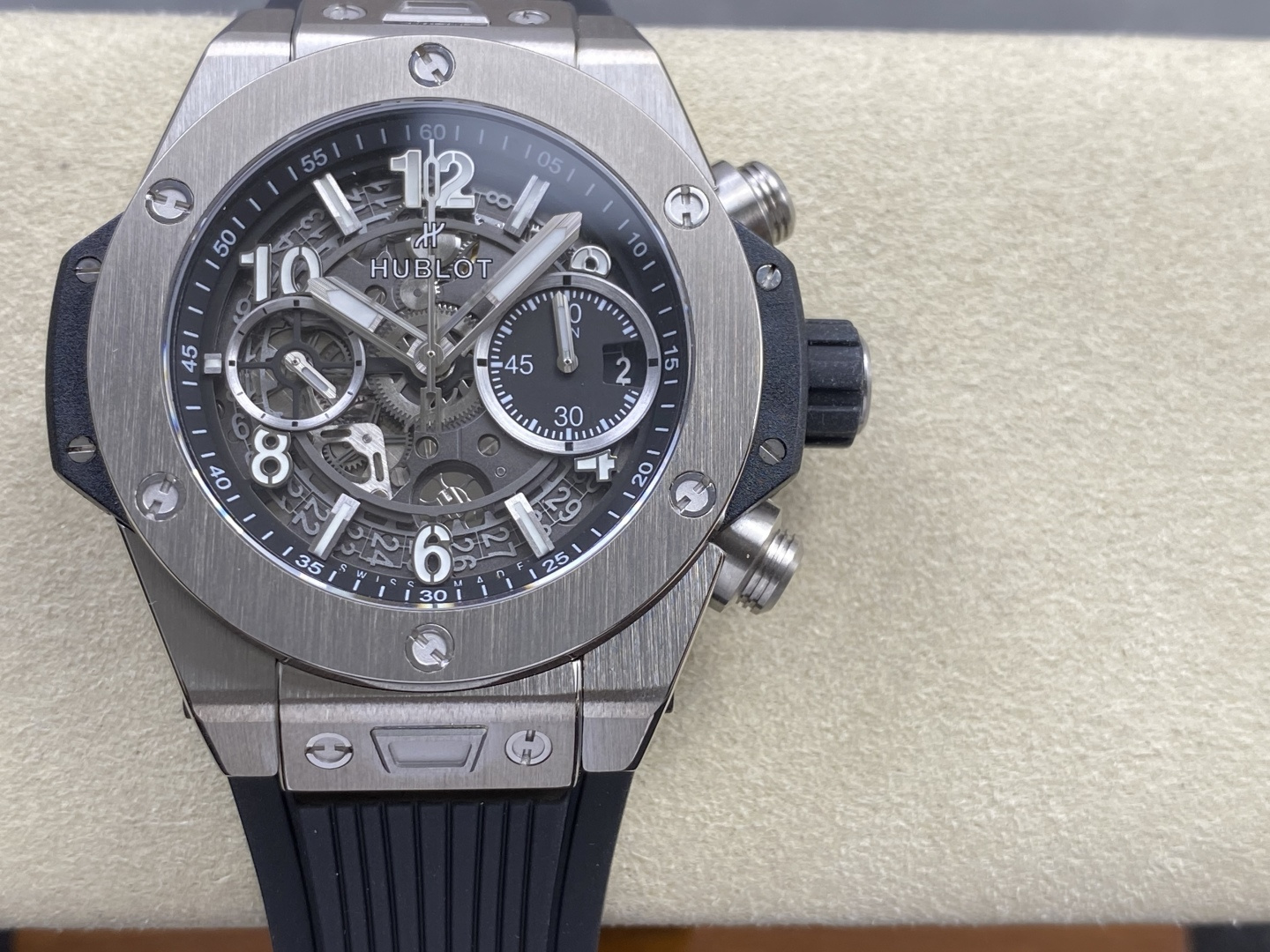 Hublot Big Bang Titanium 42 mm Chronograph BBF Factory Configuration 153F49 1:1 Superclone - Image 5