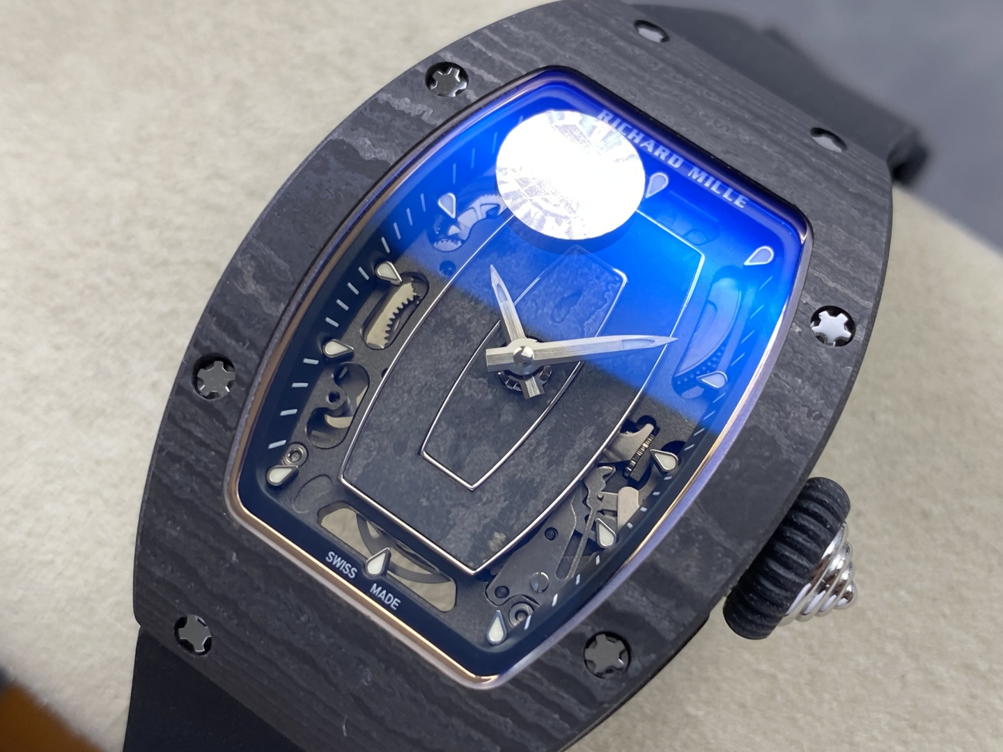 Richard Mille RM 07 RM07 45.66 mm Automatic ZF Factory Configuration D306D0 1:1 Superclone - Image 8