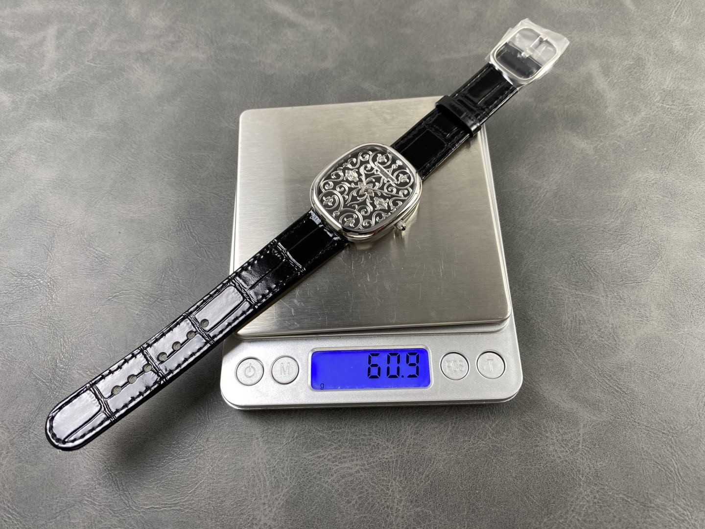 Patek Philippe Golden Ellipse 5738/51G-001 Hand-Engraved Enamel Dial 1:1 Superclone - Image 4