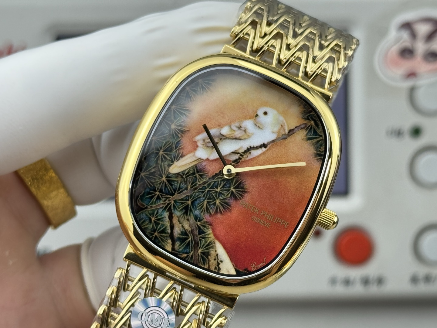 Patek Philippe Golden Ellipse 5738/50J-011 Yellow-Crested Cockatoo 1:1 Superclone - Image 18