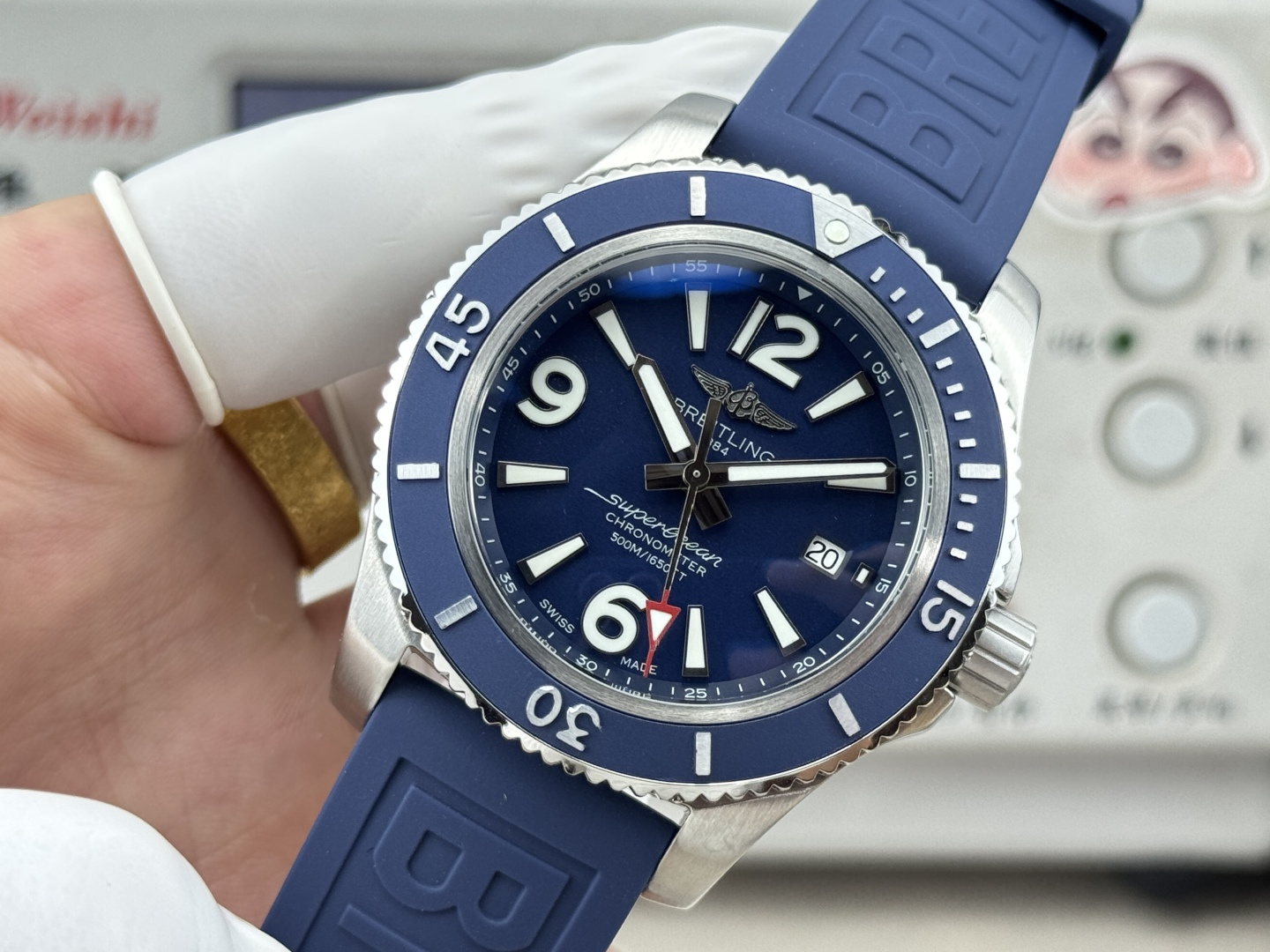 Breitling Superocean Stainless steel BLS Factory Configuration 79A11C 1:1 Superclone - Image 3