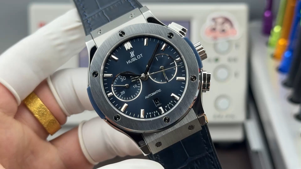 Hublot Classic Fusion Stainless steel 45 mm Chronograph Configuration 53B48D 1:1 Superclone