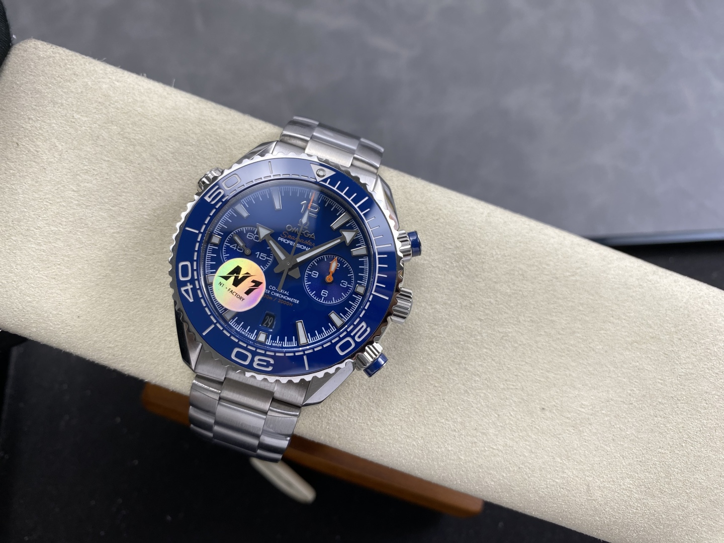 Omega Seamaster Planet Ocean 600M Co-Axial Master Chronometer Chronograph 45.5 mm 215.30.46.51.03.001 1:1 Superclone - Image 3