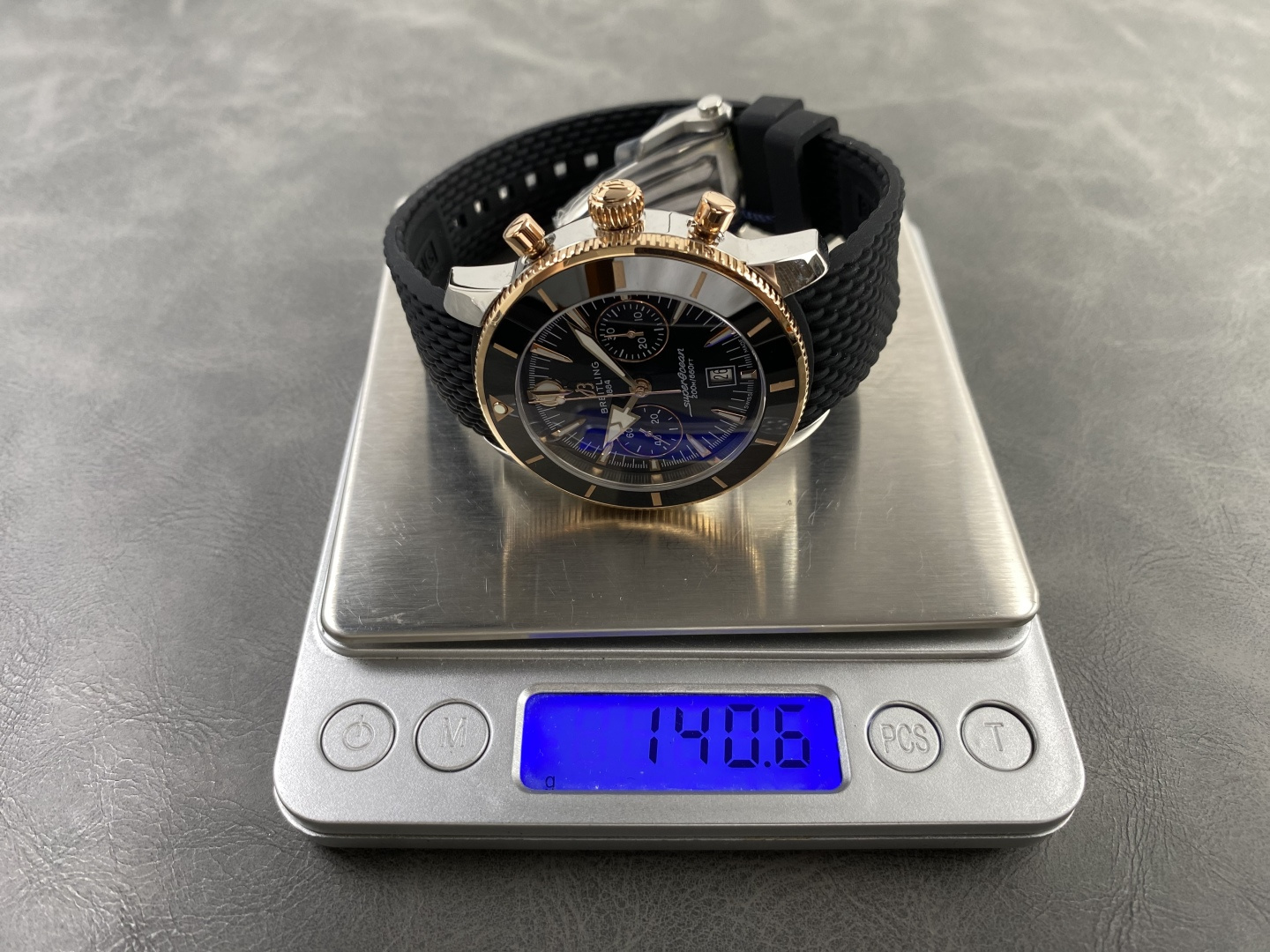 Breitling Superocean Heritage Rubber strap Chronograph BLS Factory Configuration 96C01F 1:1 Superclone - Image 8