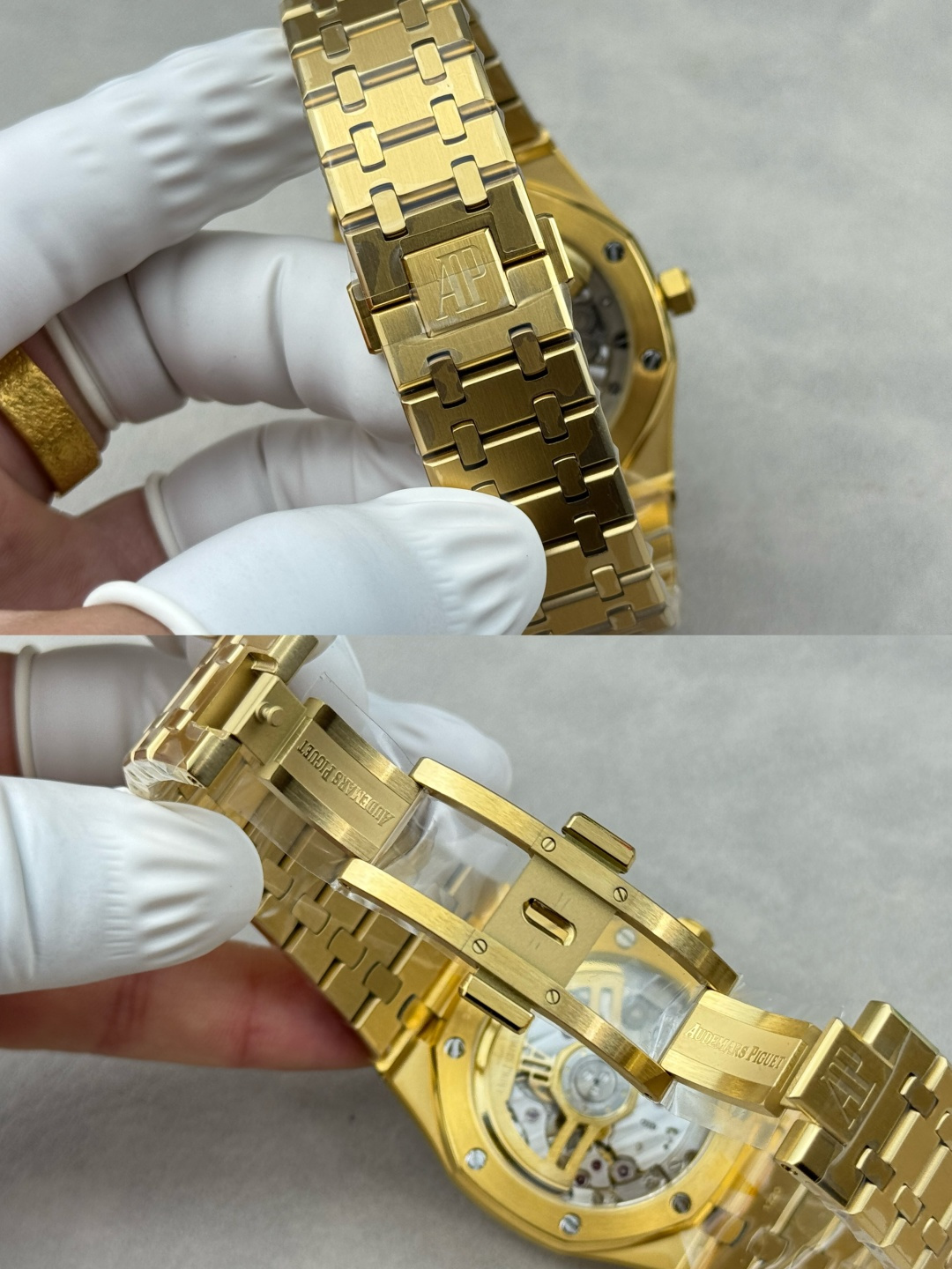 Audemars Piguet Royal Oak 15513 Gold 41 mm Configuration 86DC65 1:1 Superclone - Image 9