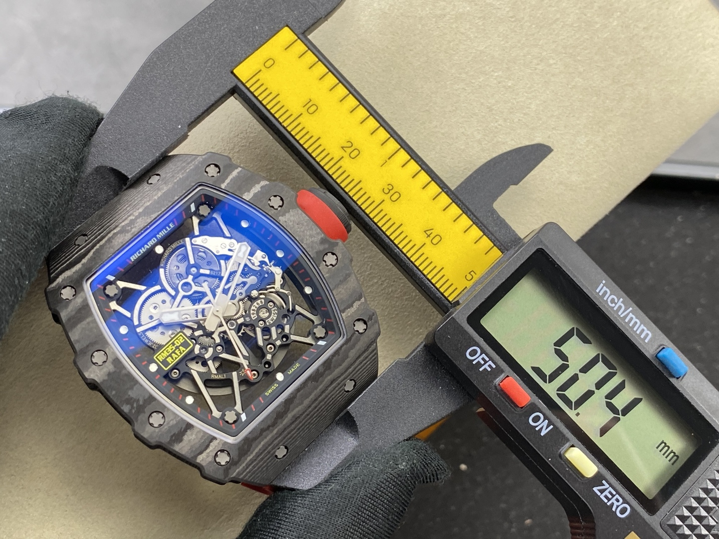 Richard Mille RM 035 RM35-02 Rubber strap 1:1 Superclone - Image 12