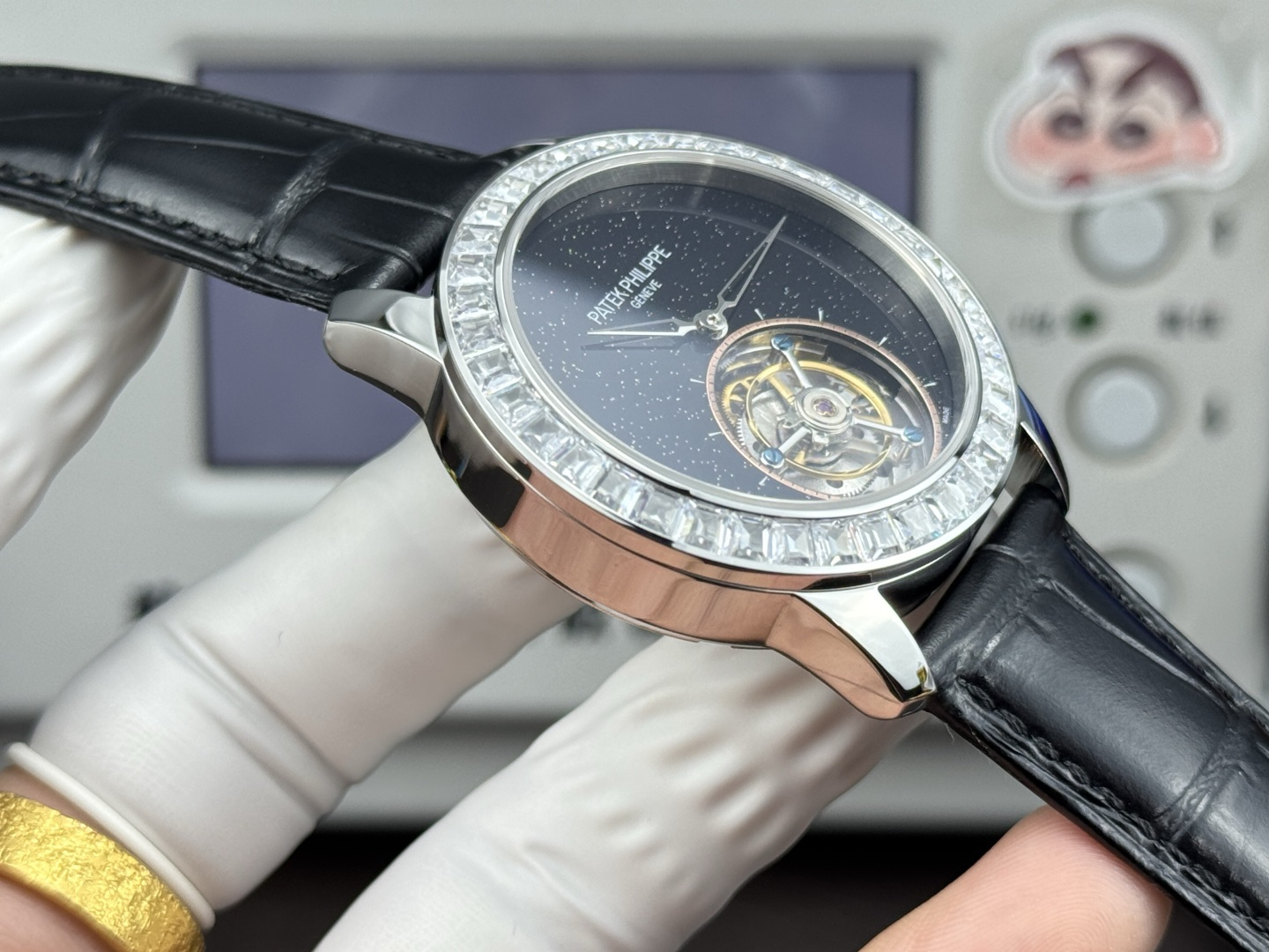Patek Philippe Grand Complications 42 mm Tourbillon Manual-wind Configuration 38B987 1:1 Superclone - Image 8