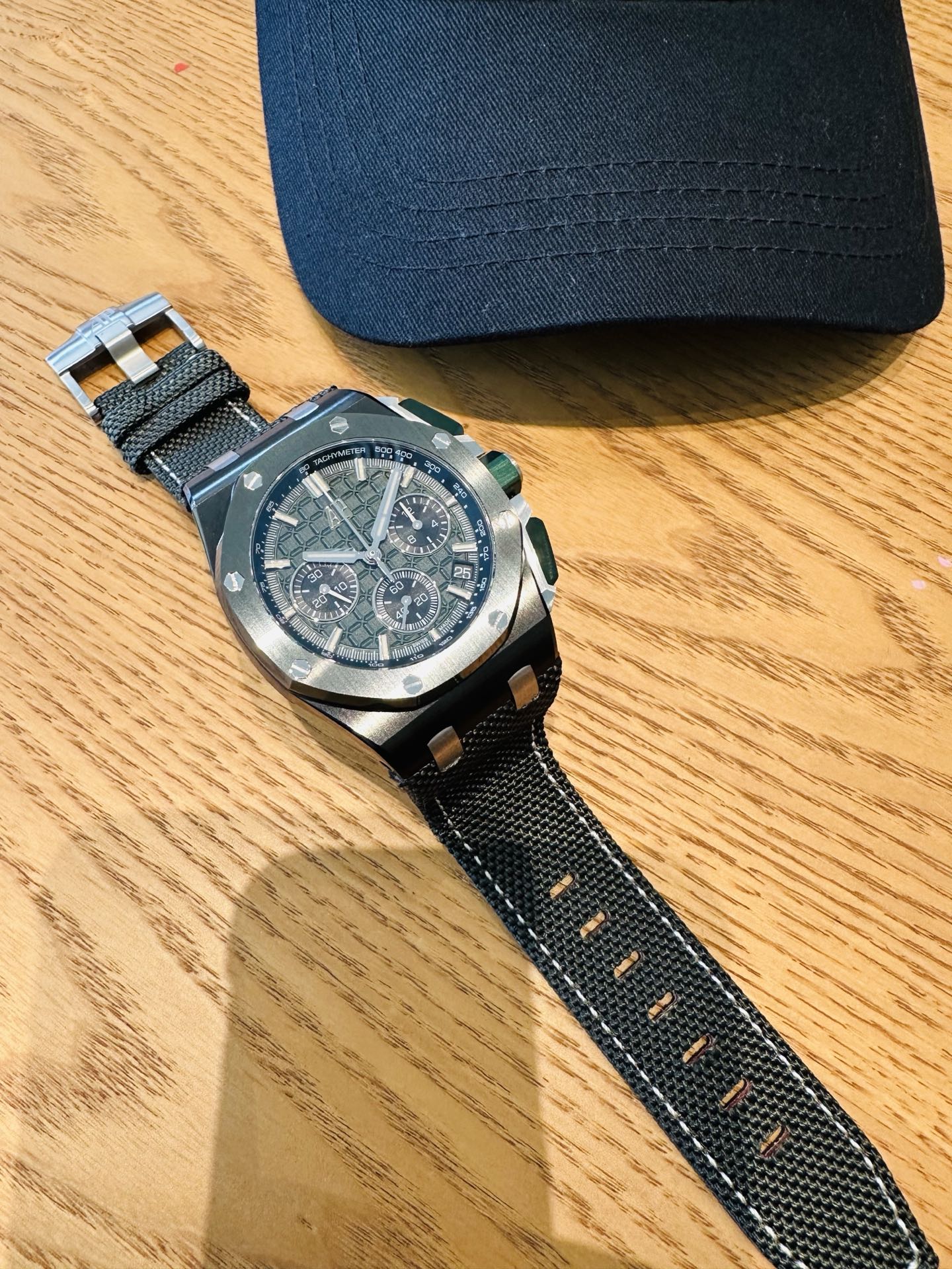 Audemars Piguet Royal Oak Offshore 26420 316 Stainless Steel Rubber strap 44 mm Date display LS Factory Configuration 66D2DB 1:1 Superclone - Image 5