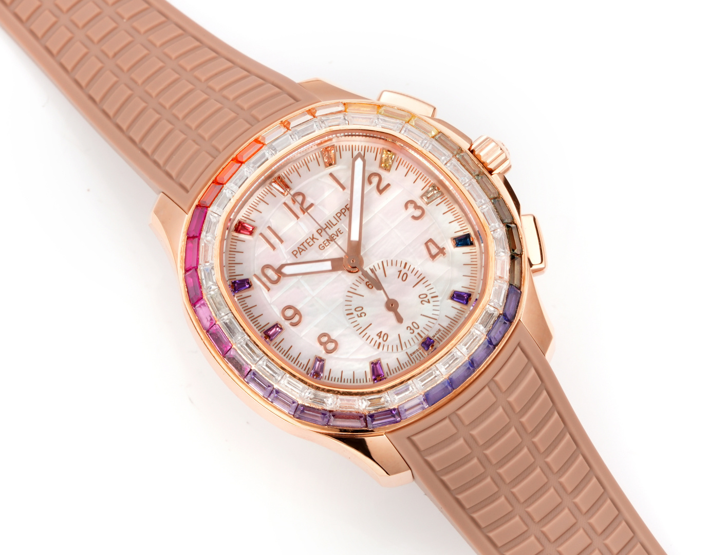 Patek Philippe Aquanaut Luce 7968/300R-001 Rainbow Chronograph 1:1 Superclone - Image 88