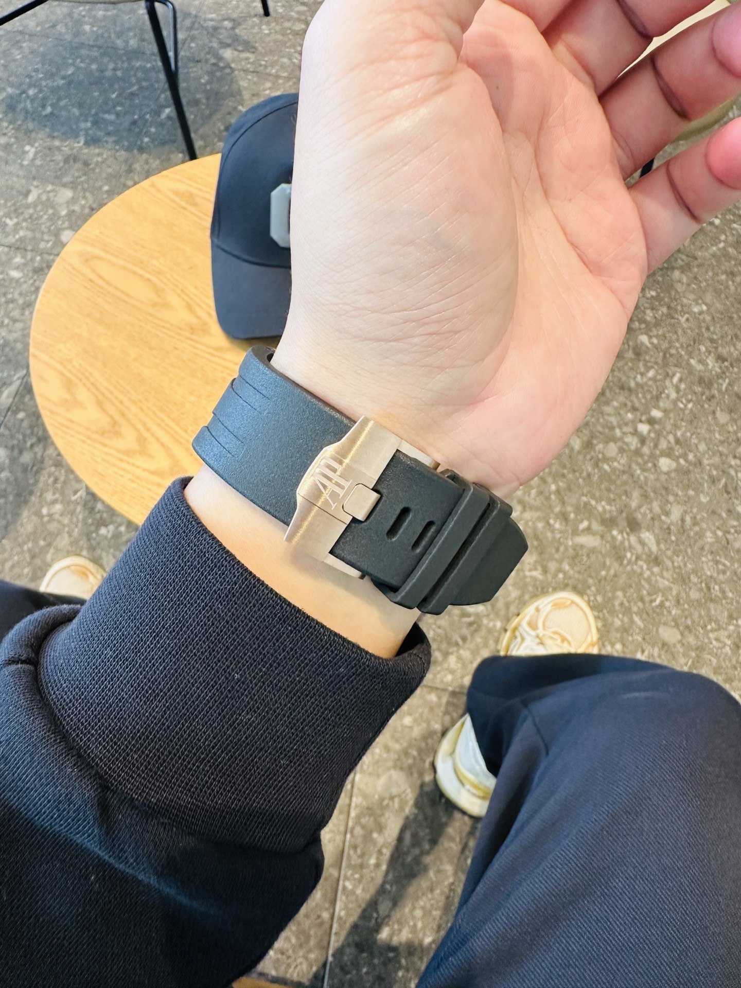 Audemars Piguet Royal Oak Offshore 26420 316 Stainless Steel Rubber strap 44 mm Date display LS Factory Configuration FF37BC 1:1 Superclone - Image 7