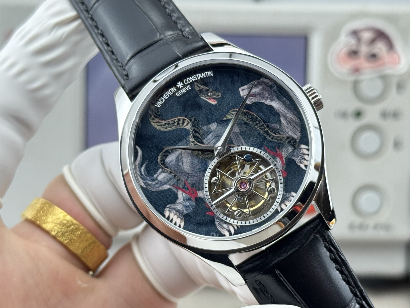 Vacheron Constantin Overseas 42 mm Tourbillon Manual-wind ANT Factory Configuration A196FF 1:1 Superclone