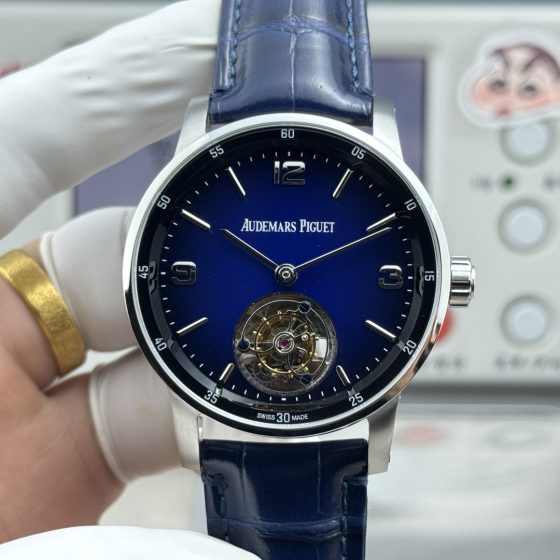 Audemars Piguet Code 11.59 26396 Stainless steel Fabric strap 42 mm Tourbillon Configuration 8ABB10 1:1 Superclone