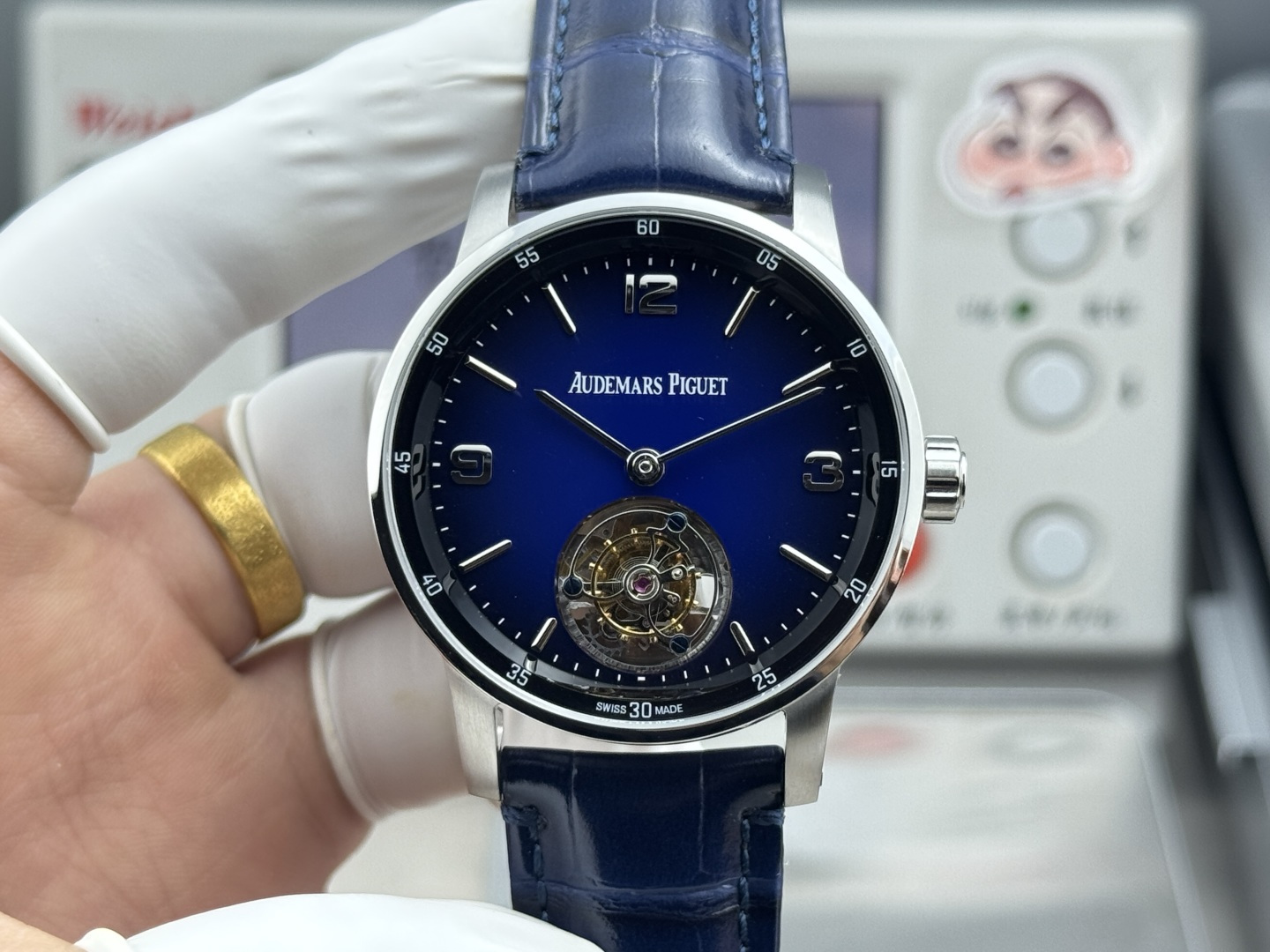 Audemars Piguet Code 11.59 26396 Stainless steel Fabric strap 42 mm Tourbillon Configuration 8ABB10 1:1 Superclone
