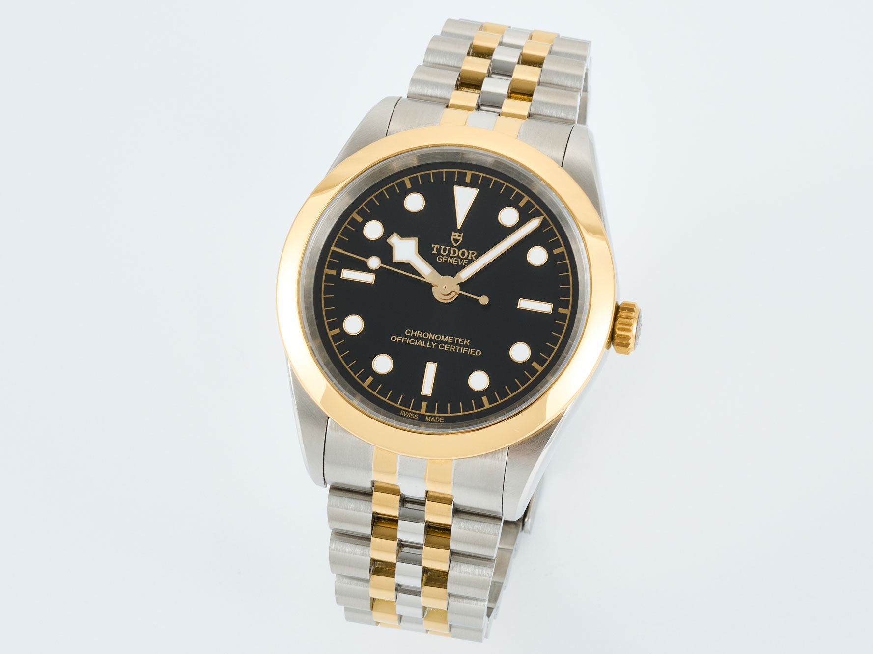 Tudor Black Bay One 41 S&G watch - 41mm steel case, Yellow gold bezel - m79683-0001 1:1 Superclone - Image 2
