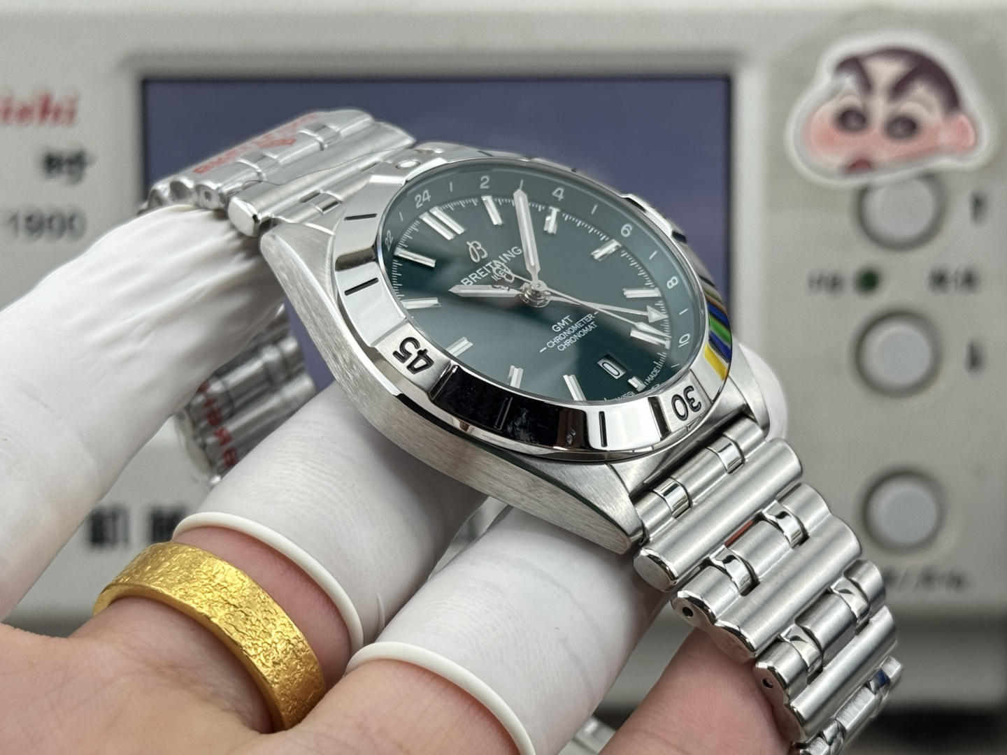 Breitling Chronomat A32398101M1A1 Stainless steel Stainless-steel bracelet 1:1 Superclone - Image 36