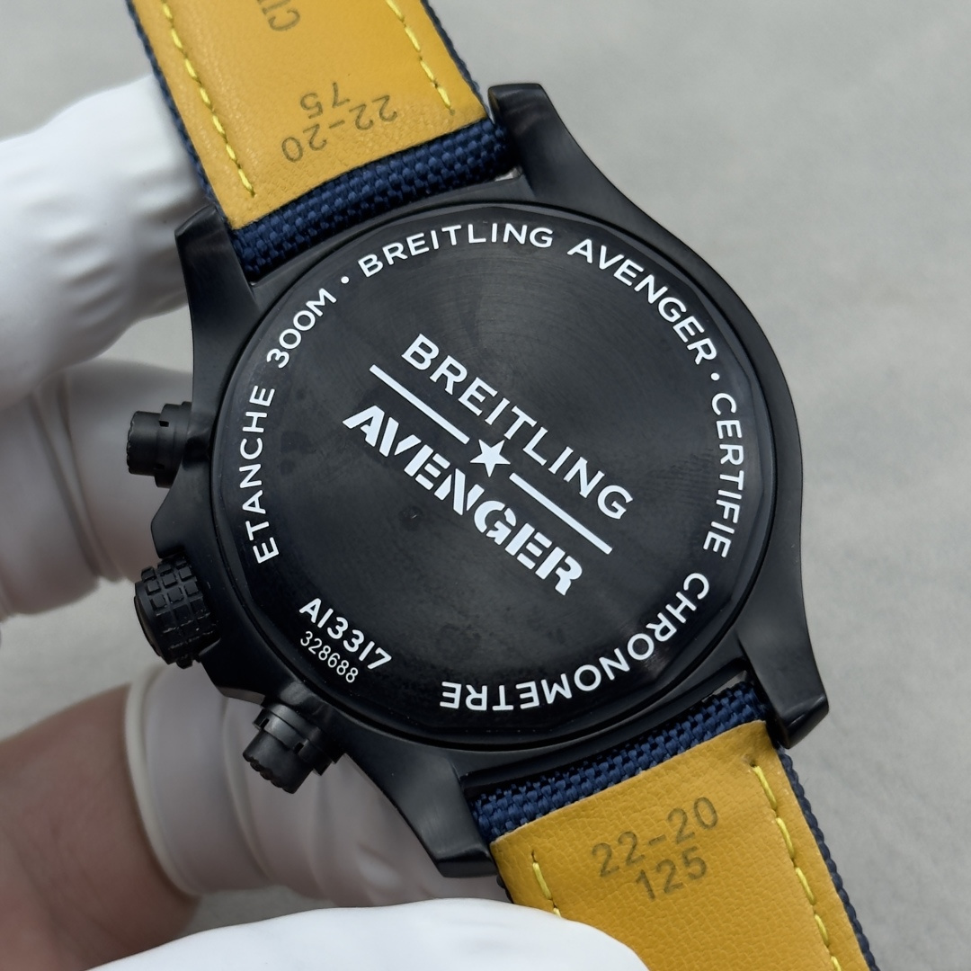 Breitling Avenger Stainless steel 45 mm Chronograph BLS Factory Configuration B33A15 1:1 Superclone