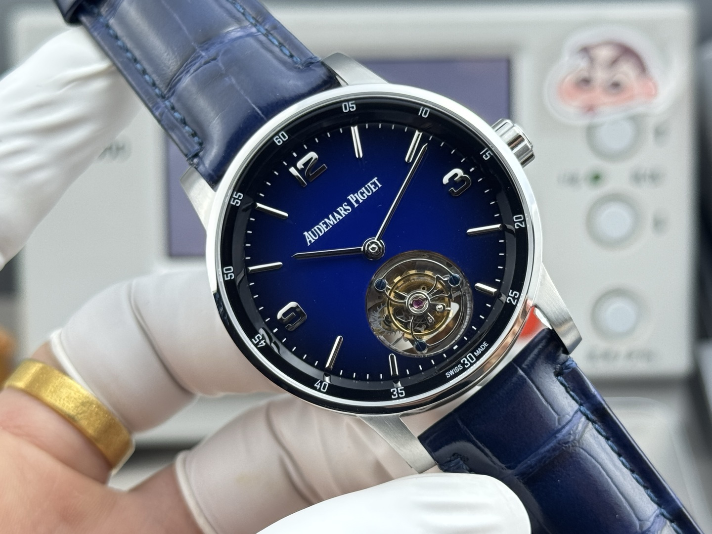 Audemars Piguet Code 11.59 26396 Stainless steel Fabric strap 42 mm Tourbillon Configuration 8ABB10 1:1 Superclone - Image 5