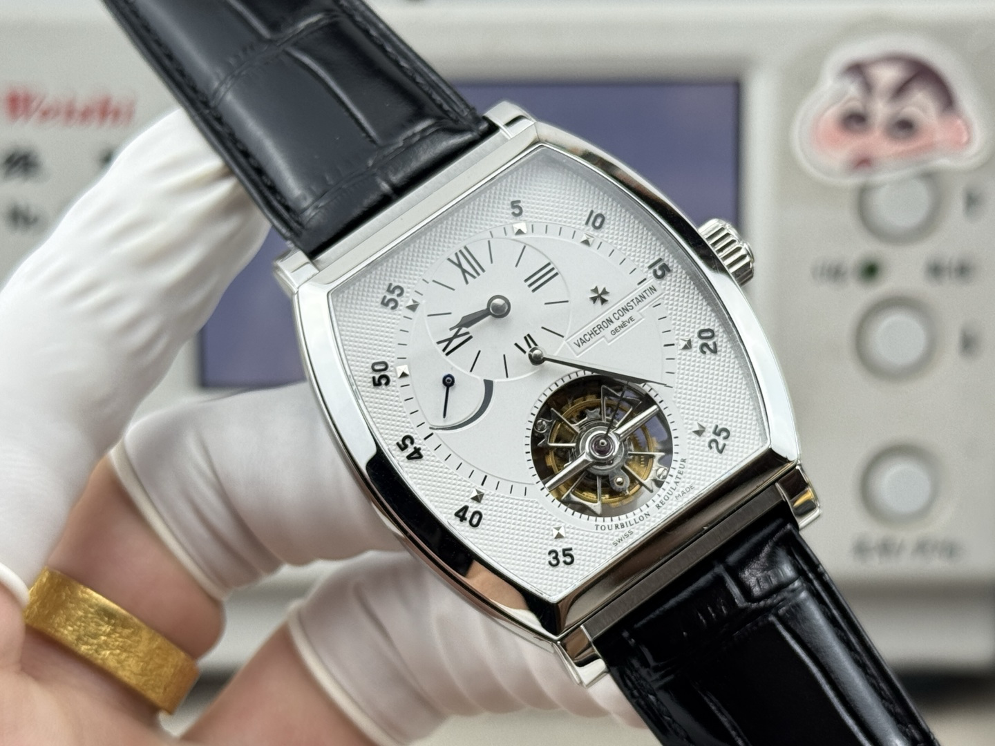 Vacheron Constantin Malte 39.9 mm Tourbillon Manual-wind PPM Factory Configuration E12FC1 1:1 Superclone - Image 8