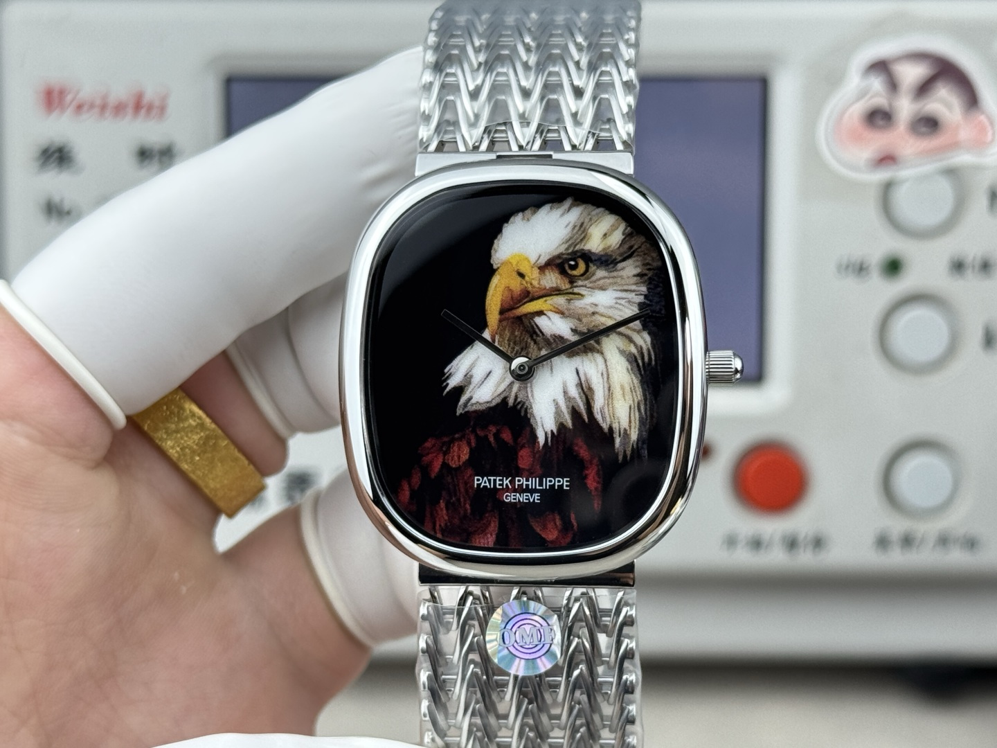 Patek Philippe Golden Ellipse 5738/50J-011 Yellow-Crested Cockatoo 1:1 Superclone - Image 15