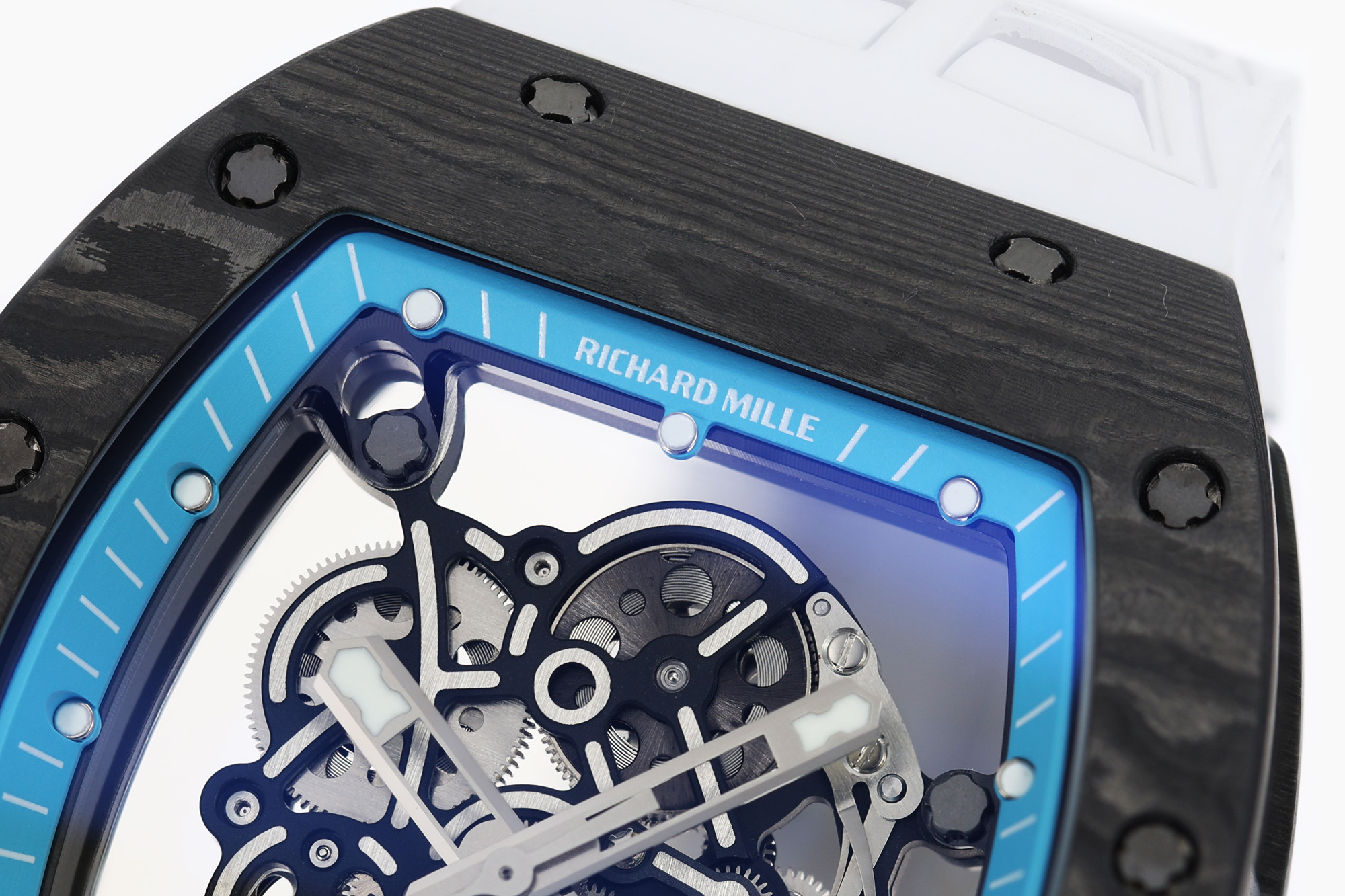 Richard Mille RM 055 RM055 Carbon composite Manual-wind ZF Factory Configuration 3D7C72 1:1 Superclone - Image 12