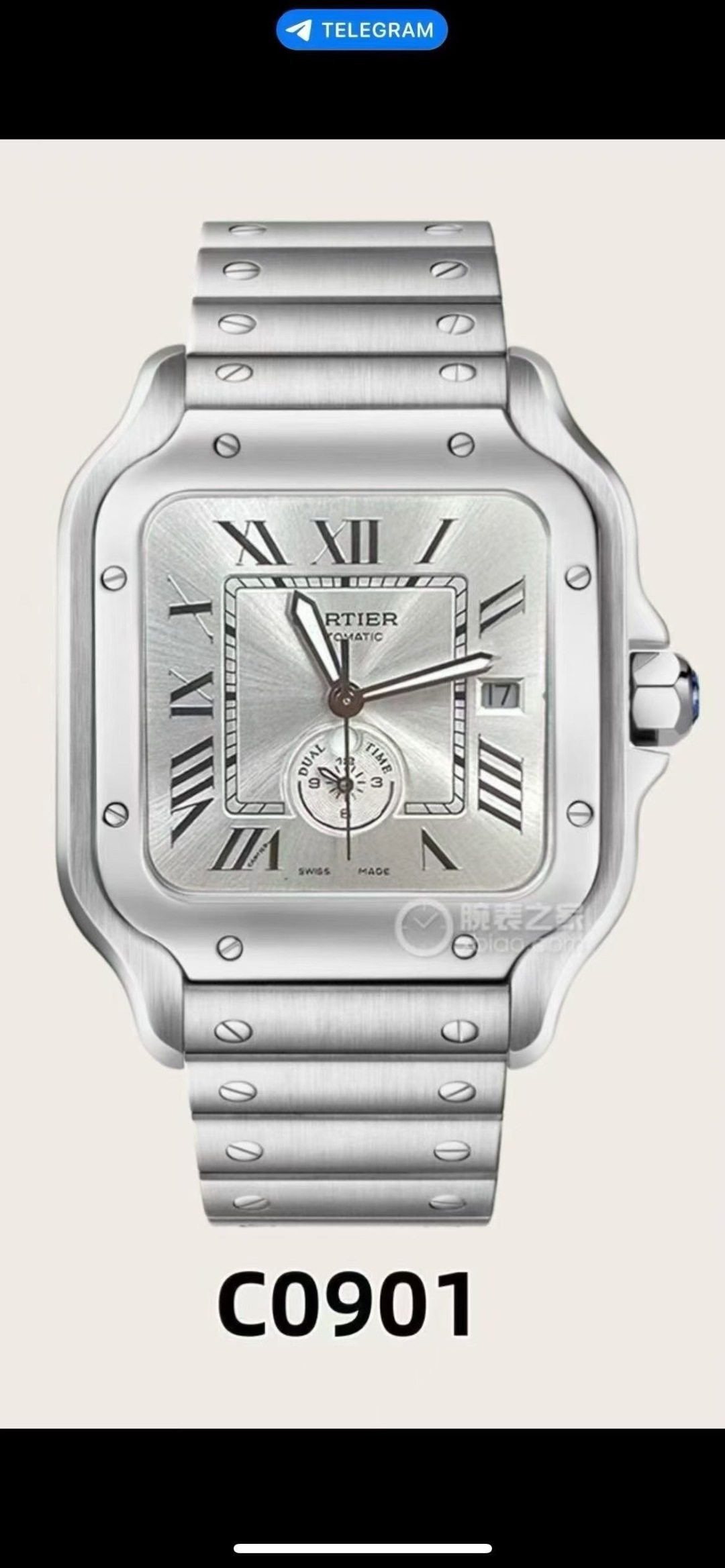 Cartier Santos 40 mm AF Factory 1:1 Superclone - Image 2